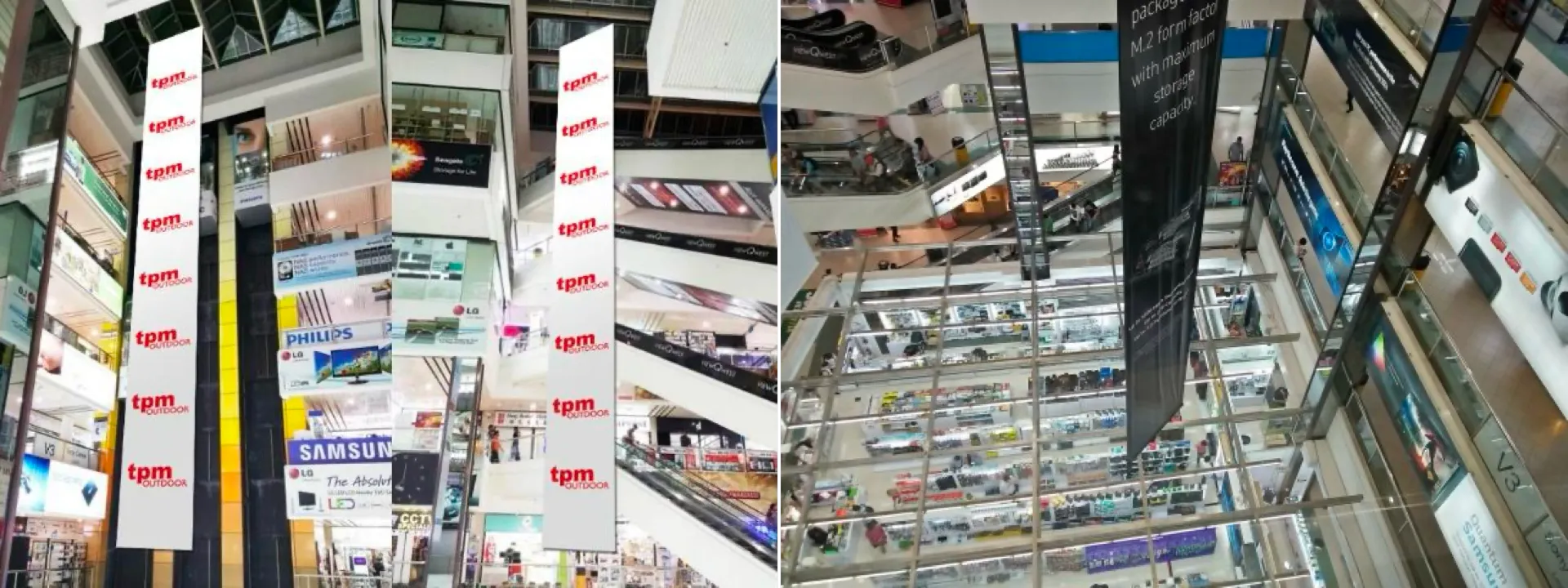 Sim Lim Square Drop Down Banner (Double-sided)